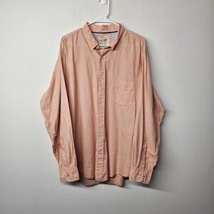 Article 365 Broken-In Shirt Mens 2XL Button Down Long Sleeve 100% Cotton
